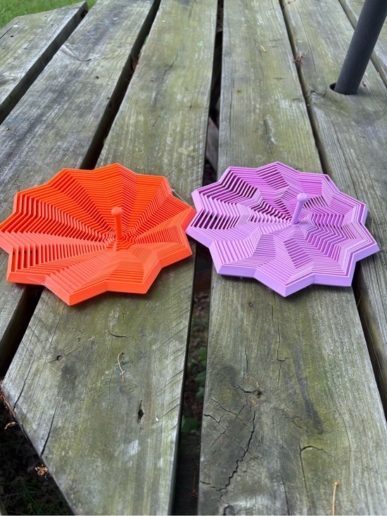 Other - 3D printed fidgets Orange & Purple